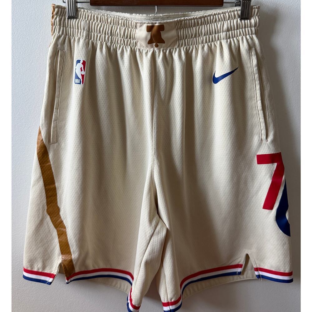 Nike Philadelphia 76ers 19/20 City edition swingman shorts size L